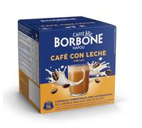 Caffè Borbone Café au Lait - 64 Capsules - Instant Coffee and Milk Powder Mix - Compatible with Nescafè®* Dolce Gusto®* Coffee Machines