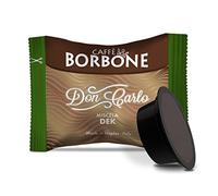 Caffè Borbone Don Carlo, Dek Decaffeinated Coffee Blend - 100 Capsules - Compatible with Lavazza®* A Modo Mio®* coffee machines for domestic use