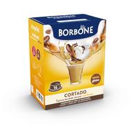 Caffè Borbone Cortado - 16 Capsules - Compatible with Lavazza®* A Modo Mio® Home Machines