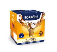 Caffè Borbone Cortado - Espresso Macchiato - 64 Capsules (4 packs of 16) - Compatible with Nescafè Dolce Gusto Coffee Machines