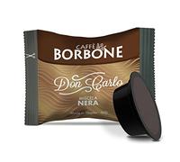 Caffè Borbone Don Carlo, Black Coffee Blend - 100 Capsules - Compatible with Lavazza®* A Modo Mio®* coffee machines for domestic use