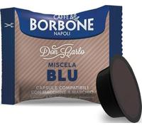 Caffè Borbone Don Carlo, Blue Coffee Blend - 100 Capsules - Compatible with Lavazza®* A Modo Mio®* coffee machines for domestic use