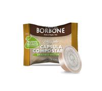 Caffè Borbone Don Carlo Compostable Gold Coffee Blend (Pack of 50) - Compostable Coffee Capsules with A Smooth and Creamy Blend - Compatible with Lavazza* A Modo Mio* Machines for Domestic Use