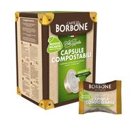 Caffè Borbone Don Carlo Compostable Caspules, Gold Coffee Blend - 50 Capsules - Compatible with Lavazza®* A Modo Mio®* coffee machines for domestic use