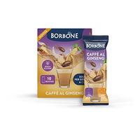 Caffè Borbone Ginseng Coffee Stick - 80 Sticks (8 packs of 10) - Ideal for Pod Systems