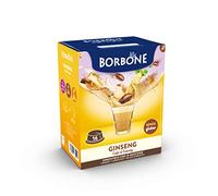 Caffè Borbone Ginseng Pods - 96 Capsules of Ginseng-Flavoured Coffee - Aromatic and Vibrant Drink Capsules Compatible with Lavazza® A Modo Mio® Coffee Machines for Domestic Use*