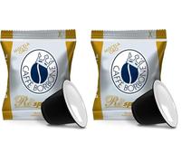 Caffè Borbone Gold Respresso Capsules - 50 Nespresso* Compatible Borbone Coffee Pods - Intensity 7.5 Espresso Pods - Compatible With Nespresso* Machines for Domestic Use (Pack of 2)