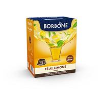 Caffè Borbone Lemon Tea Capsules - 96 Capsules of Vibrant Fruit Blend - Herbal Tea Pods Compatible with Lavazza® A Modo Mio® Coffee Machines for Domestic Use
