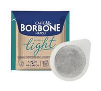 Caffè Borbone Light Coffee Blend Compostable Pod - 100 x 44mm Paper Pods of Light, Delicate ESE Coffee Pods - Compostable Capsules with 50% Less Caffeine, Compatible with ESE and Pump Espresso Systems