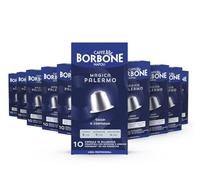 Caffè Borbone Magica Palermo Blend Capsules - 100 Aluminium Coffee Capsules (10 Packs of 10) - Compatible With Coffee Nespresso* Machines for Domestic Use