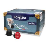Caffè Borbone | Miscela Rossa - 100 capsules for Lavazza Blue