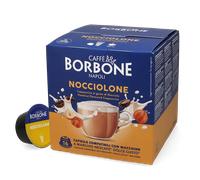 Caffè Borbone | Nocciolone - Hazelnut Cappuccino - 16 pods for Dolce Gusto