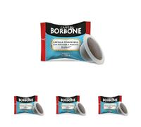 Caffè Borbone Red Coffee Blend - 100 Capsules of Robust and Creamy Espresso Grounds - Coffee Pods Compatible with Bialetti® Machines for Domestic Use (Pack of 4)