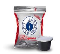 CAFFÈ BORBONE RESPRESSO - MISCELA Rossa - Box 50 NESPRESSO Compatible Capsules 5g