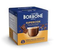 Caffè Borbone SuperCiock - Chocolate flavored Drink - 64 Capsules (4 packs of 16) - Compatible with Nescafè®* Dolce Gusto®* Coffee Machines