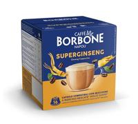 Caffè Borbone SuperGinseng Capsules - 64 Capsules of Zingy Ginseng Blend (4 packs of 16 Coffee Pods) - Compatible with Coffee Nescafè* Dolce Gusto* Machines For Domestic Use