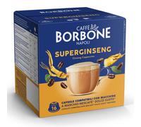 Caffé Borbone SUPERGINSENG ginseng coffee capsules for Dolce Gusto 16 pcs