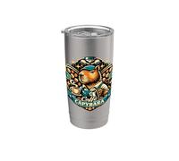 Caffe Capybara Barista Retro Stainless Steel Insulated Tumbler