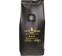 Caffe Delizia Brazilian Gold Coffee Beans 12 x 500g | Premium Whole Bean Coffee Blend from Brazil, Kenya & Vietnam | Smooth, Rich, Medium Roast | Barista Quality for Espresso & Filter Brewing