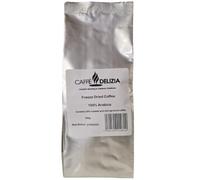 Caffe Delizia Premium 100% Arabica Freeze Dried Coffee with 20% Microground - Rich and Robust Flavour - Instant Coffee for Coffee Lovers