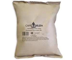 Caffe Delizia Premium Hot Chocolate 14% Cocoa - 10x1kg perfect for inside a machine or straight out of the packet