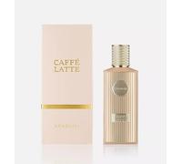 Khadlaj Caffe Latte Extrait De Parfum Spray, 3.4 Ounce (Unisex)- Gourmand Fragrance for Coffee Lovers - Sweet Almond, Coffee, Vanilla & Caramel Notes - 100ml
