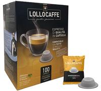 Caffè Lollo Capsules Black Creamy Blend Compatible with Bialetti System...