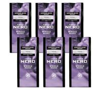 Caffè Nero - Classico Whole Roasted Coffee Beans (6 x 200g Bulk Pack, Siena Beans)