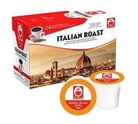 Caffè Tiziano Bonini Coffee Pods, Pack of 2 Keurig Compatible Coffee Pods, K-Cup. Italian Roast Blend. Each Pack 24 pods (Total 48 pods) 100% Italian Coffee