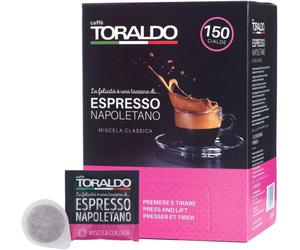 CAFFÈ TORALDO - MISCELA CLASSICA - Box 150 PODS ESE44 7.2g