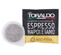 CAFFÈ TORALDO - MISCELA DEKA - DECAFFEINATED - Box 50 PODS ESE44 7.2g