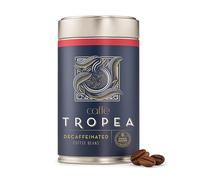 Caffè Tropea 100% Arabica Speciality Swiss Water Decaf Coffee Beans, 227g | Chemical free decaffeination preserving the coffee's flavour and character. Suitable for all coffee styles