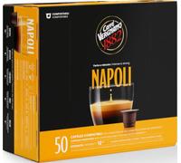 Caffè Vergnano 1882 - Nespresso Compatible Capsules, Napoli | 1 Pack of 50 Capsules