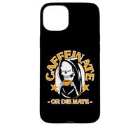Caffeinate Or Die Mate Coffee Lover Drinker Case for iPhone 15 Plus