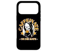 Caffeinate Or Die Mate Coffee Lover Drinker Case for iPhone 17 Pro Max