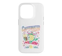 Caffeinated And Confused Coffee Lover Mood Case for iPhone 14 Pro