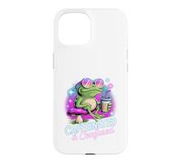 Caffeinated And Confused Coffee Lover Mood Case for iPhone 15