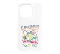 Caffeinated And Confused Coffee Lover Mood Case for iPhone 15 Pro