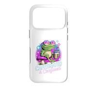Caffeinated And Confused Coffee Lover Mood Case for iPhone 17 Pro