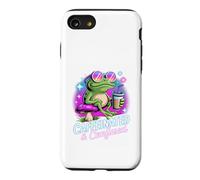 Caffeinated And Confused Coffee Lover Mood Case for iPhone SE (2020) / 7/8