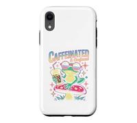 Caffeinated And Confused Coffee Lover Mood Case for iPhone XR