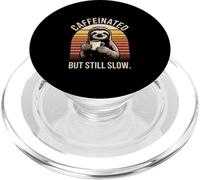 Caffeinated But Still Slow Sloth PopSockets PopGrip for MagSafe