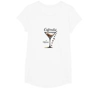Caffeinated & Motivated: Coffee Lovers Cocktail Hour T-Shirt, Girls, White, Medium