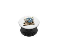 Caffeine And Aggression Shark PopSockets Adhesive PopGrip