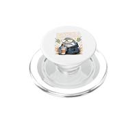 Caffeine And Aggression Shark PopSockets PopGrip for MagSafe