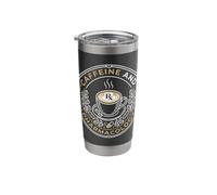 Caffeine and Pharmacology Pharmacy Medical Science Stainless Steel Insulated Tumbler