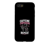 Caffeine Compassion Repeat Nurse Case for iPhone SE (2020) / 7/8