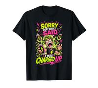 Caffeine Energy Drink Sorry for What I Said T-Shirt
