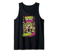 Caffeine Energy Drink Sorry for What I Said Tank Top