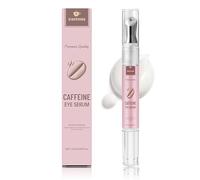 Caffeine Eye Cream + Aloe Vera - Hydrating Eye Serum with Massage Roller for Dark Circles Puffy Eyes, Firming & Lifting Under Eye Skin - Reduce Fine Lines and Wrinkles